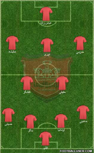 Persepolis Tehran Formation 2014