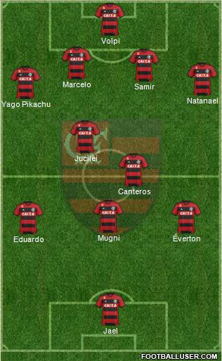 CR Flamengo Formation 2014