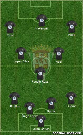 Córdoba C.F., S.A.D. Formation 2014