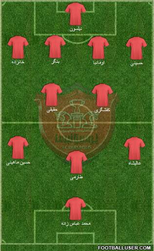 Persepolis Tehran Formation 2014