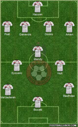 OGC Nice Côte d'Azur Formation 2014