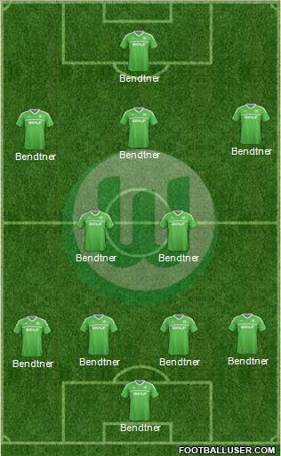 VfL Wolfsburg Formation 2014