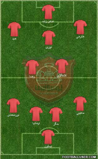 Persepolis Tehran Formation 2014