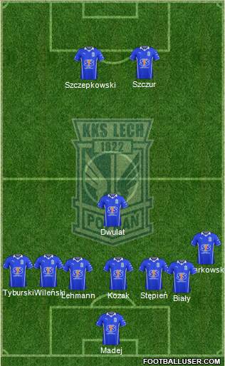 Lech Poznan Formation 2014