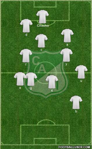 AC Deportivo Cali Formation 2014