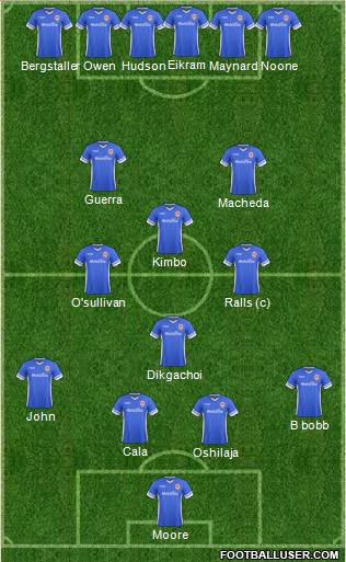 Cardiff City Formation 2014