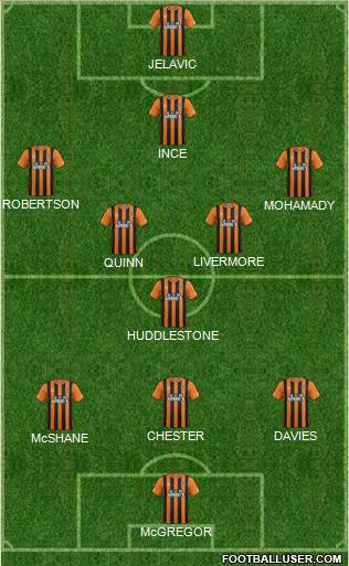 Hull City Formation 2014