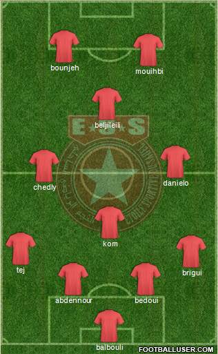 Etoile Sportive du Sahel Formation 2014