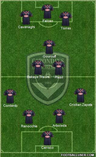 FC Girondins de Bordeaux Formation 2014