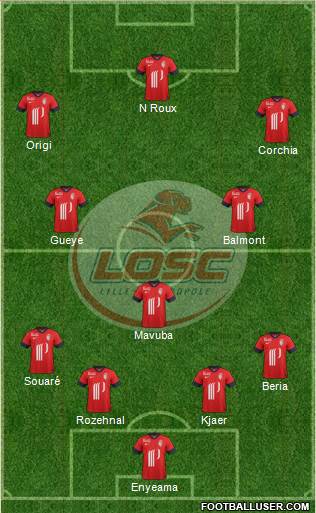 LOSC Lille Métropole Formation 2014