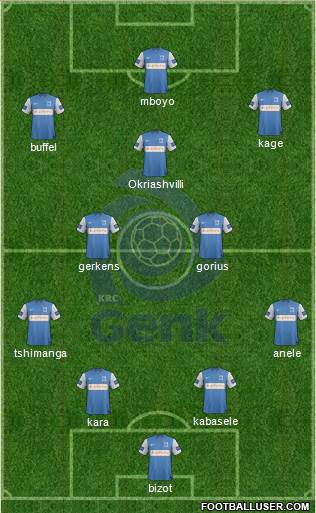 K Racing Club Genk Formation 2014