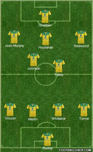 Norwich City Formation 2014