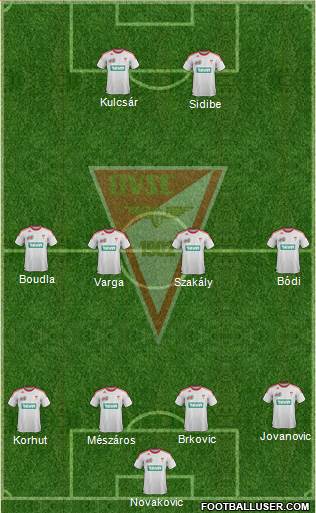 Debreceni VSC Formation 2014