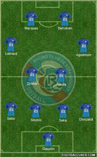 Racing Club de Strasbourg-Football Formation 2014