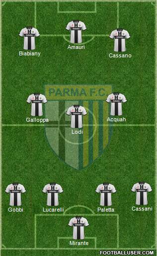 Parma Formation 2014