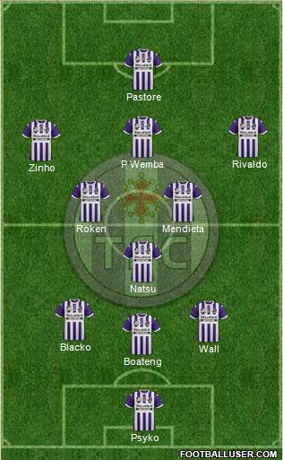 Toulouse Football Club Formation 2014