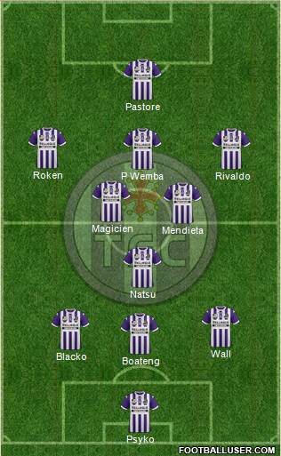 Toulouse Football Club Formation 2014