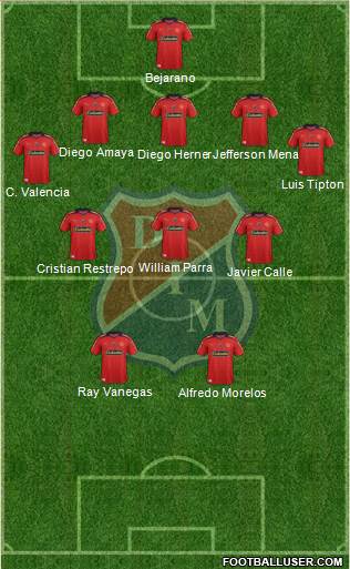 CD Independiente Medellín Formation 2014