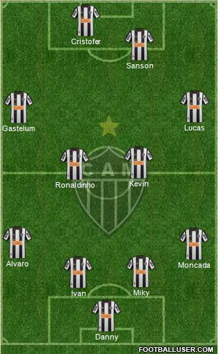 C Atlético Mineiro Formation 2014