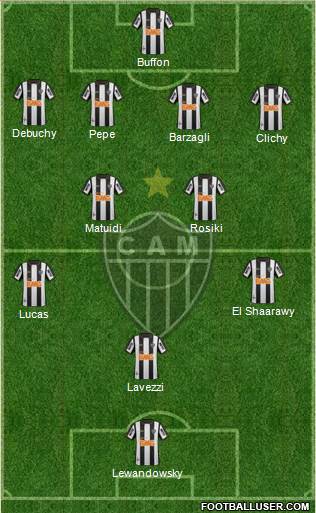 C Atlético Mineiro Formation 2014