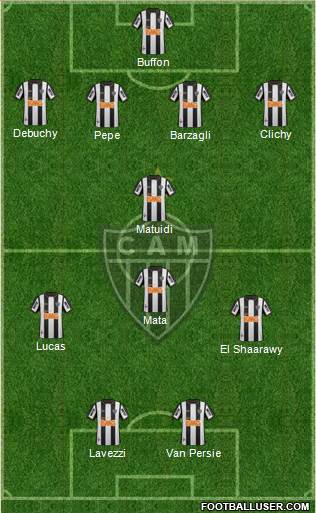 C Atlético Mineiro Formation 2014