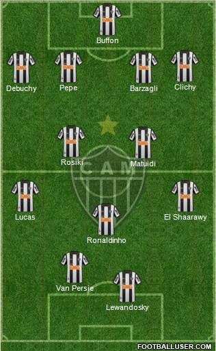 C Atlético Mineiro Formation 2014