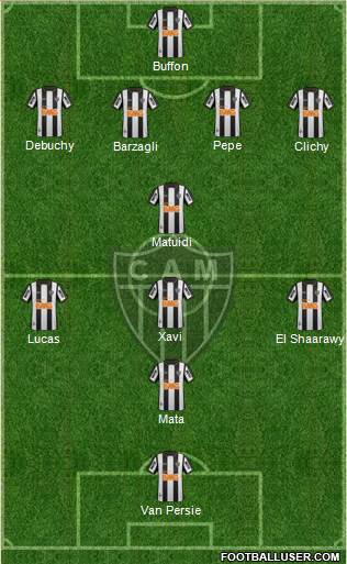 C Atlético Mineiro Formation 2014