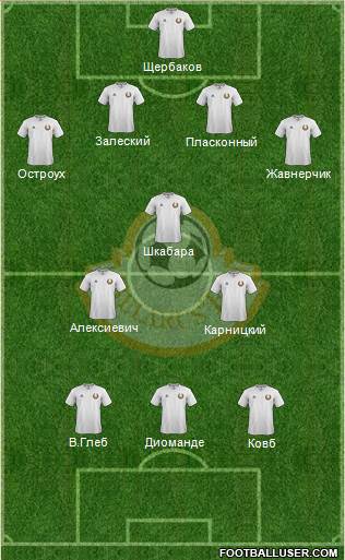 Belarus Formation 2014