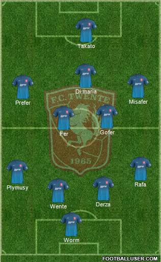 FC Twente Formation 2014