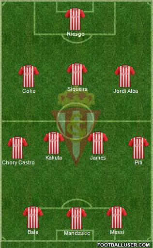 Real Sporting S.A.D. Formation 2014