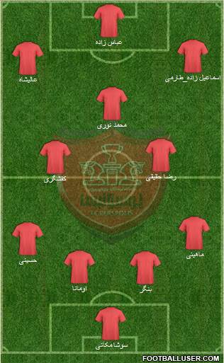 Persepolis Tehran Formation 2014