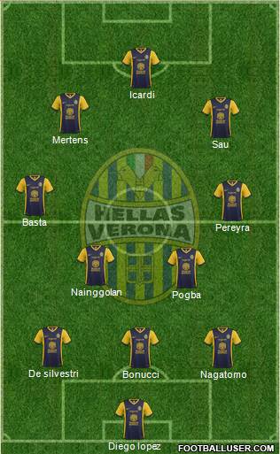 Hellas Verona Formation 2014