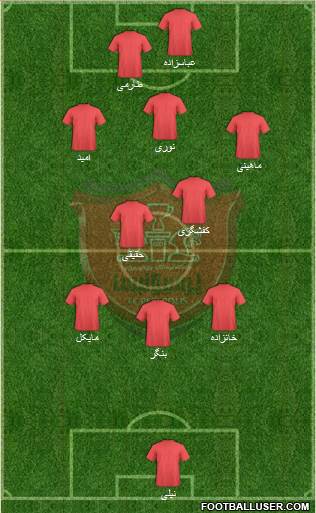 Persepolis Tehran Formation 2014