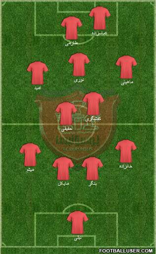 Persepolis Tehran Formation 2014