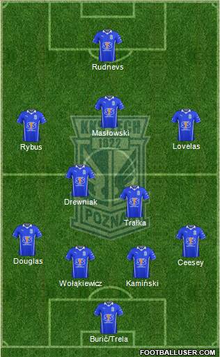 Lech Poznan Formation 2014