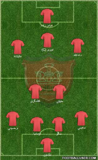 Persepolis Tehran Formation 2014