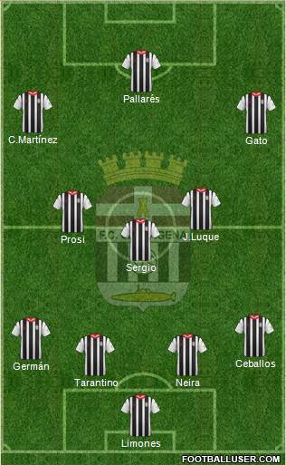 F.C. Cartagena Formation 2014