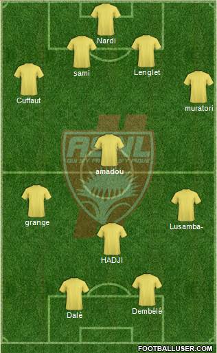 A.S. Nancy Lorraine Formation 2014