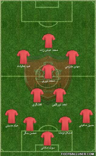 Persepolis Tehran Formation 2014