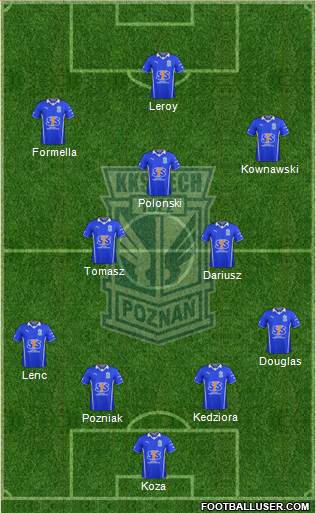 Lech Poznan Formation 2014