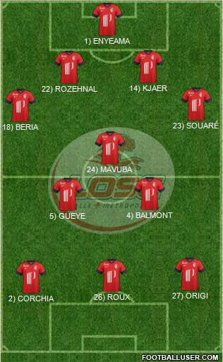 LOSC Lille Métropole Formation 2014