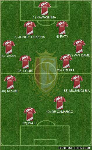 R Standard de Liège Formation 2014