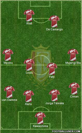 R Standard de Liège Formation 2014