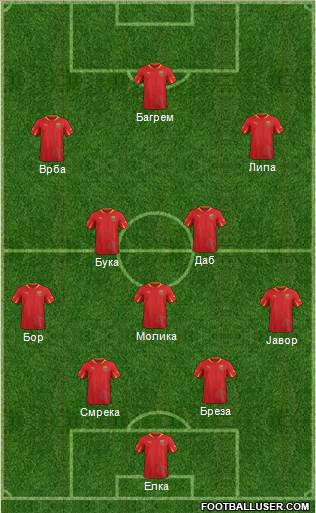 FYR Macedonia Formation 2014