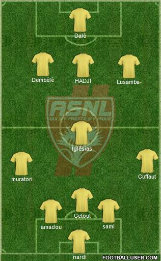 A.S. Nancy Lorraine Formation 2014