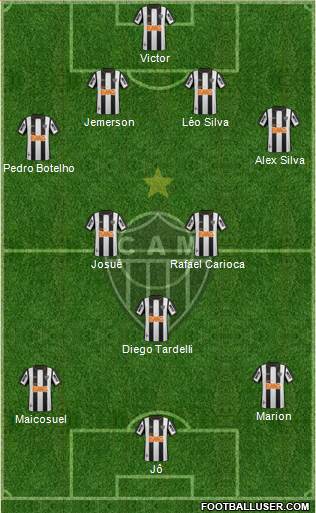 C Atlético Mineiro Formation 2014