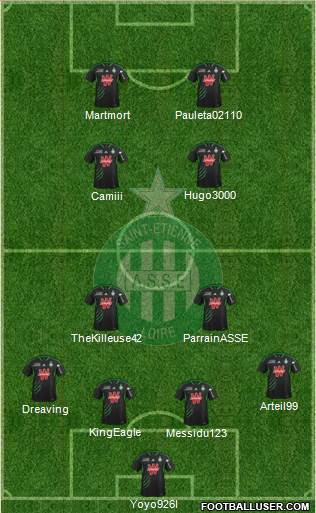 A.S. Saint-Etienne Formation 2014