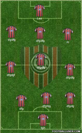 Chacarita Juniors Formation 2014