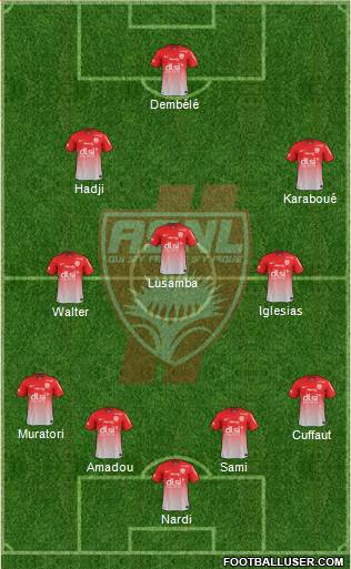 A.S. Nancy Lorraine Formation 2014