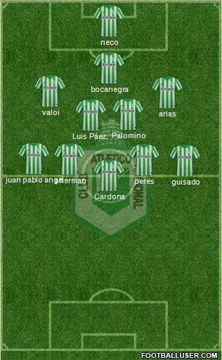 CDC Atlético Nacional Formation 2014